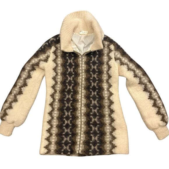 Vintage woman’s ROSKVA wool Icelandic jacket, medium - Picture 1 of 8